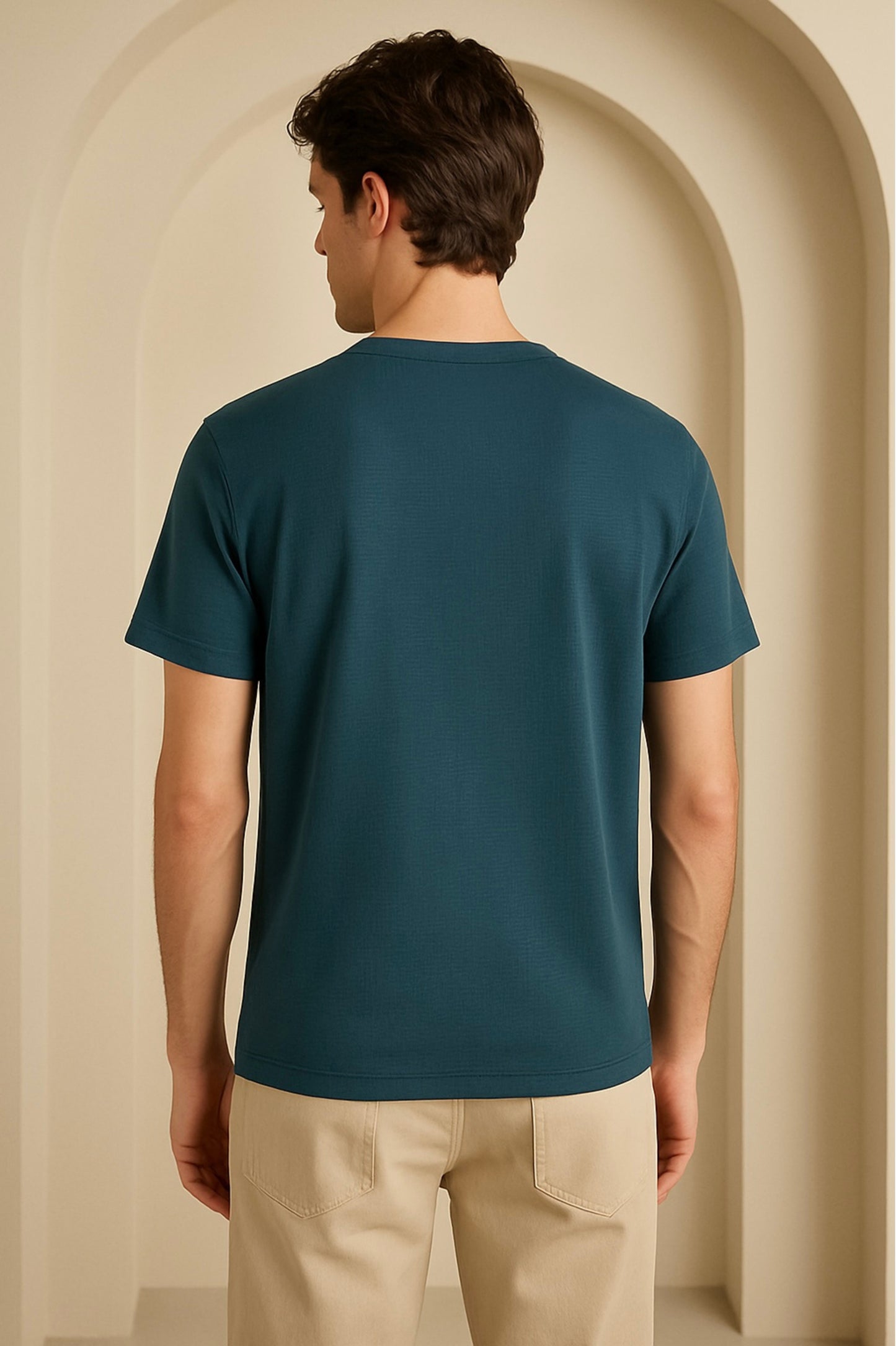 Teal Boston Central Graphic T-Shirt