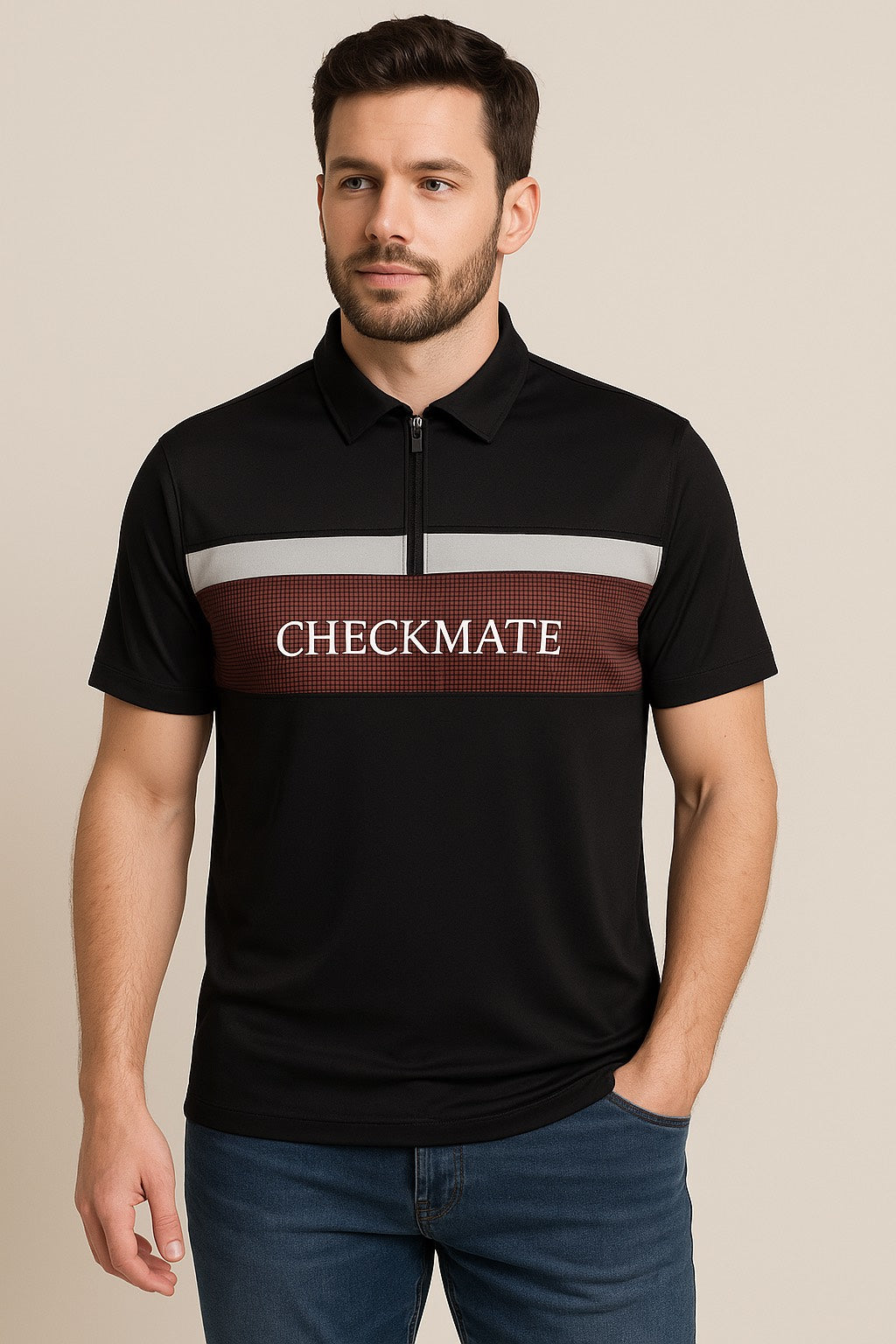 “CHECKMATE” Graphic