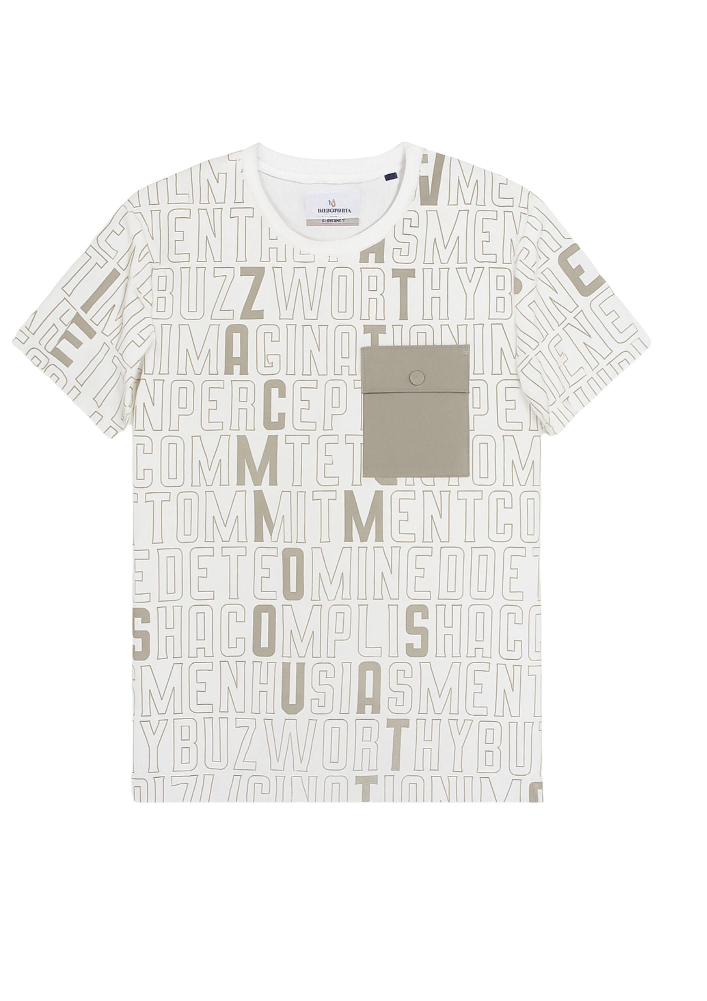 Monochrome Typography Tee