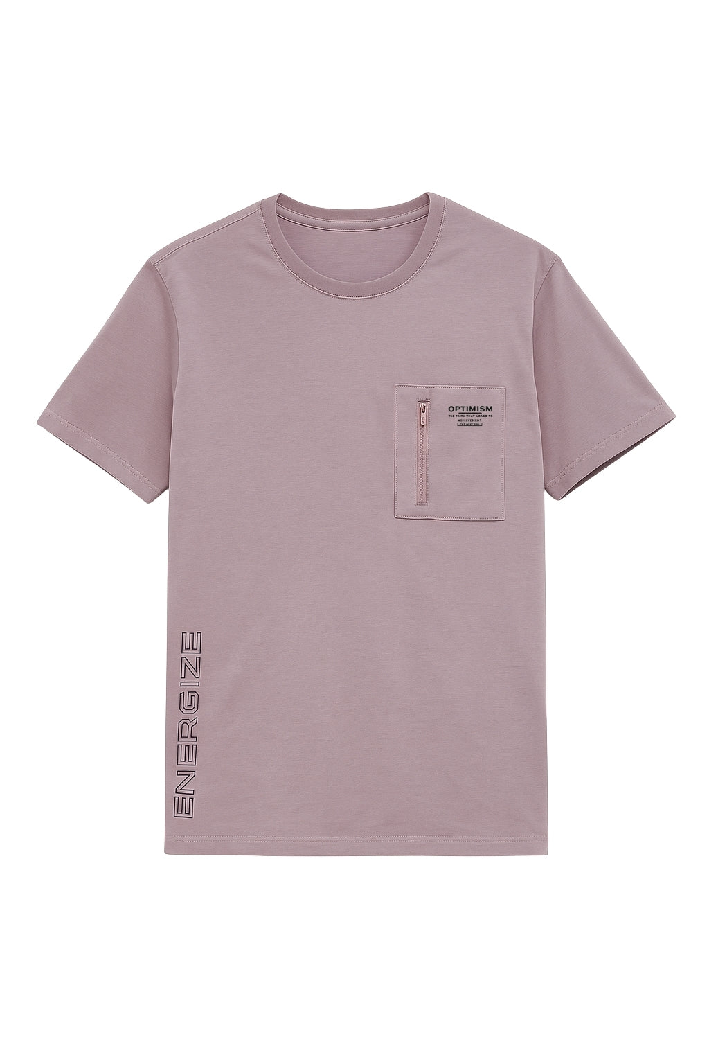 Sage Green Graphic Pocket T-Shirt