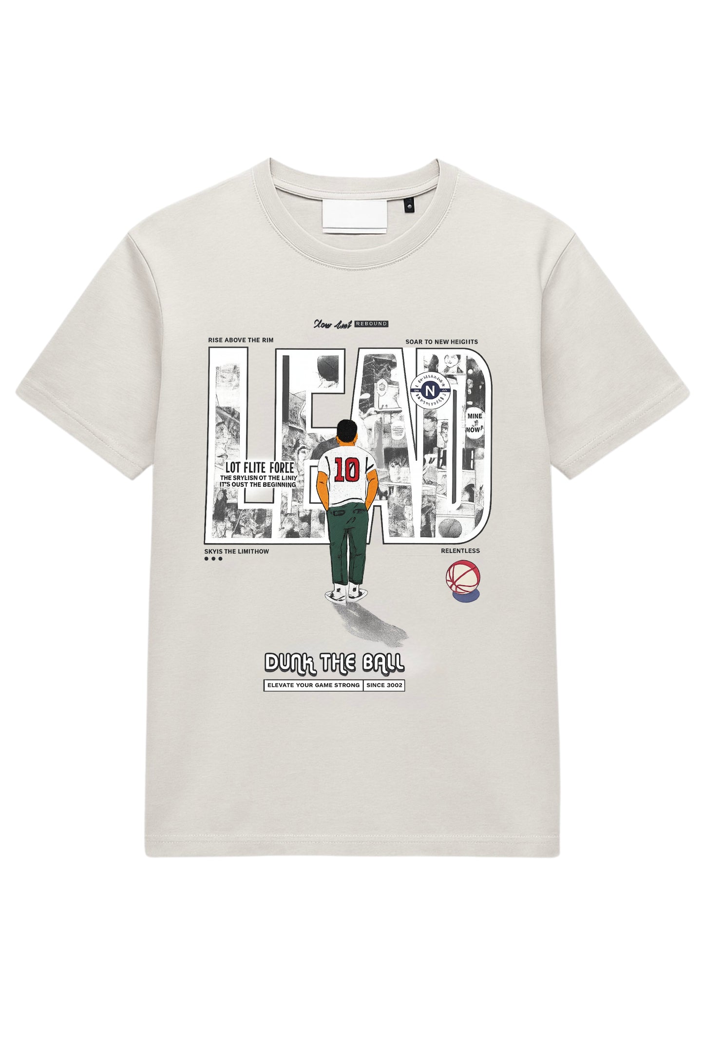 brown Lead Graphic T-Shirt