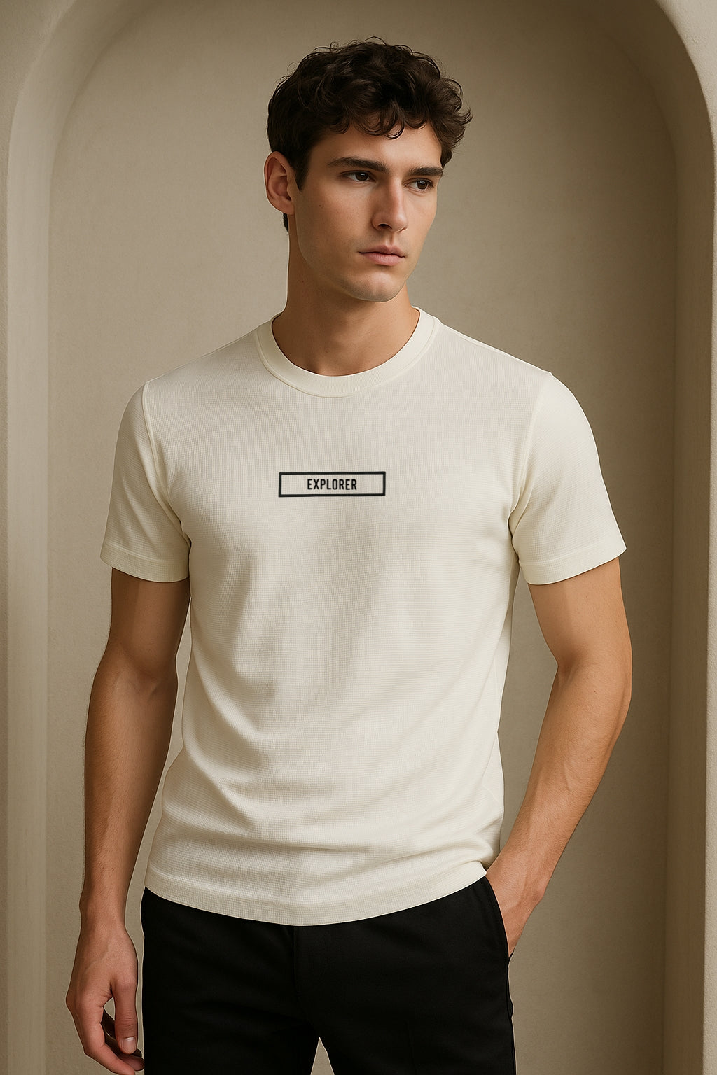Minimalist Ribbed Tee