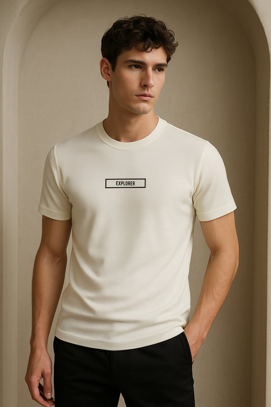 Minimalist Ribbed Tee