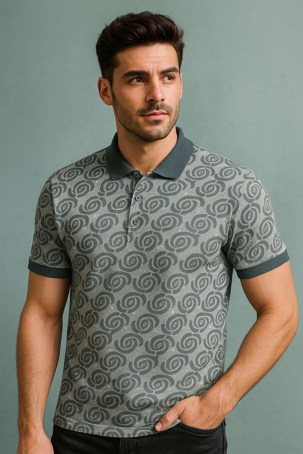 Storm Spiral Polo