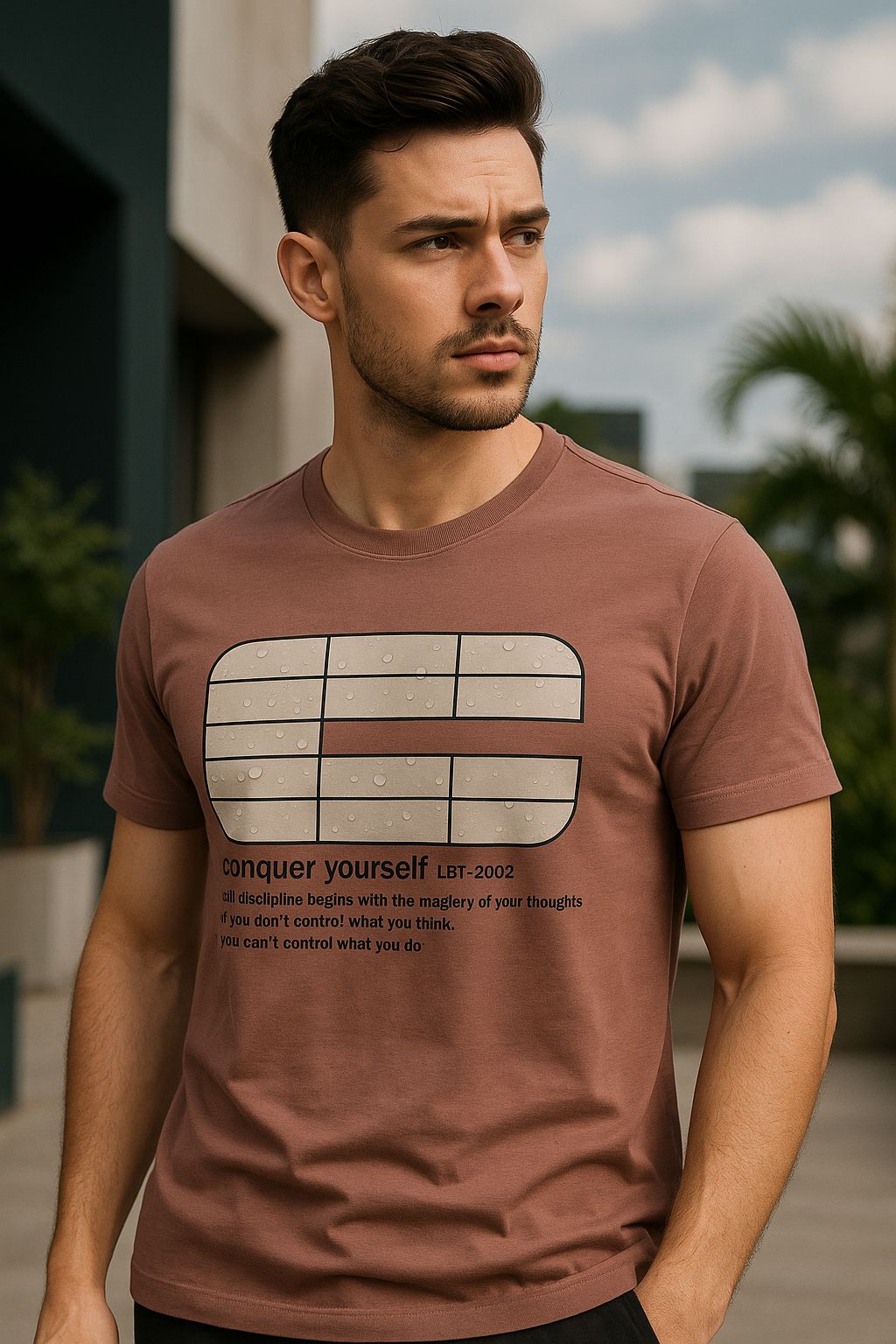 Conquer Yourself Graphic Tee