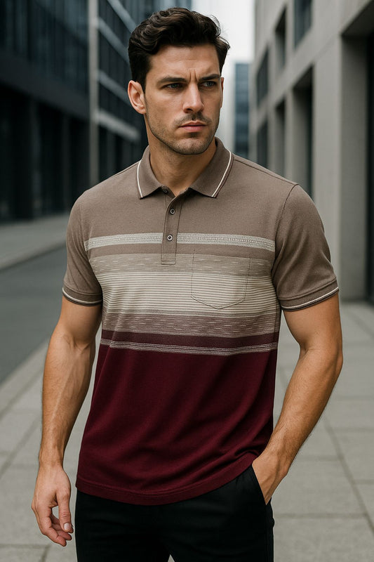 Maroon Gradient Block Edition